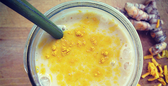 Fall Inspired Turmeric Smoothie