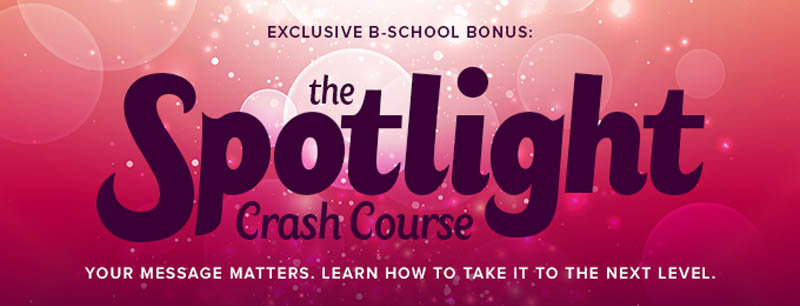 spotlight-bonus-page The Spotlight Crash Course