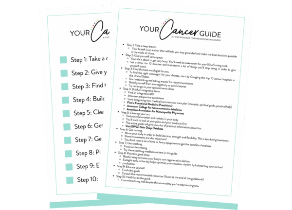10 Steps to Take After You’ve Been Diagnosed checklist