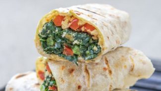 Grilled Kale Wraps 