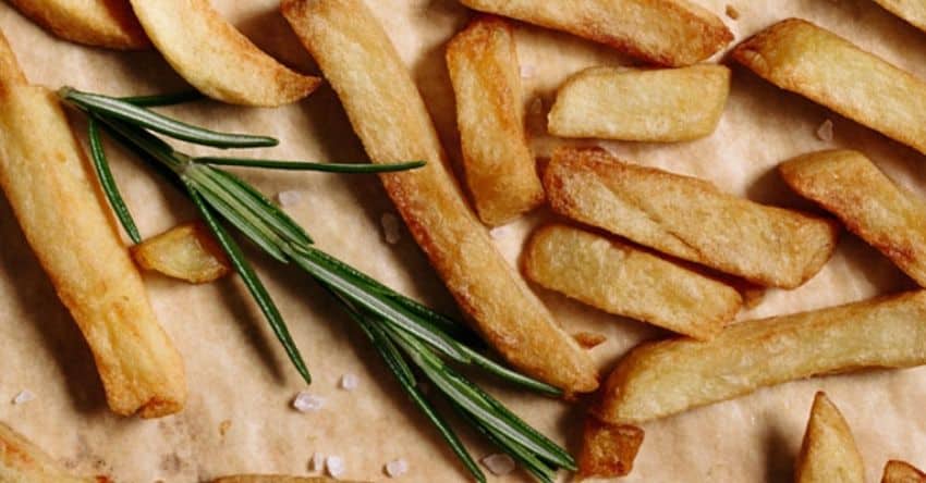Oil-Free Rosemary French Fries - KrisCarr.com