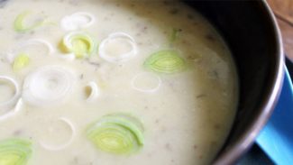 Creamy Potato Leek Soup 