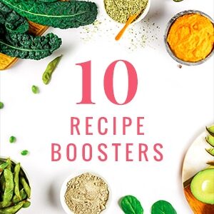 10 Recipe Boosters Cheat Sheet