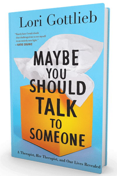 maybe you should talk to somebody