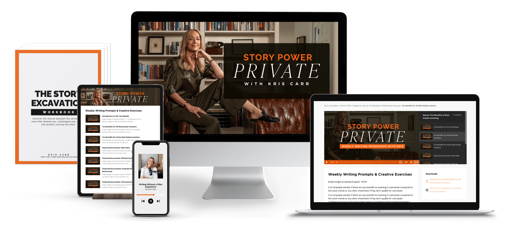 Story Power Private course mockup